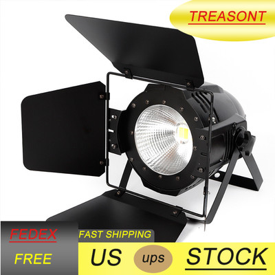 200W LED Stage Par Light COB 2in1 Portable Spot Light DJ Lighting PAR64 DMX512