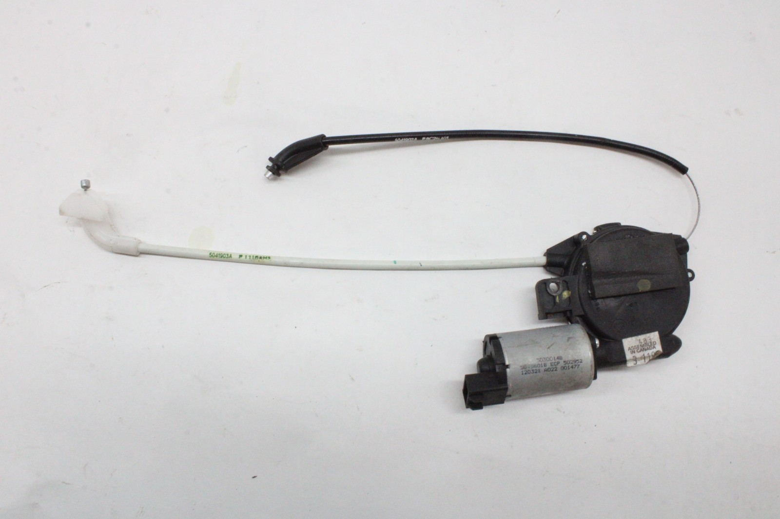 2022 MASERATI LEVANTE FRONT LEFT SEAT LUMBER ADJUST MOTOR OEM 2017-2024