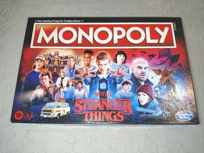 Monopoly Stranger Things COMPLETE Hasbro Gaming 2022 Netflix TV Show SciFi
