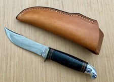 Western Cutlery/ Coast Cutlery Fixed Blade Knife with New Pouch Style Sheath