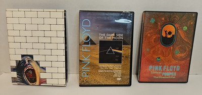 Pink Floyd 3 Cds The Wall/Dark Side Moon/Live Pompeii