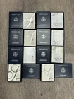 American Silver Eagle PROOF Set LOT Of 8 Complete COA 2001-2008 West Point Mint