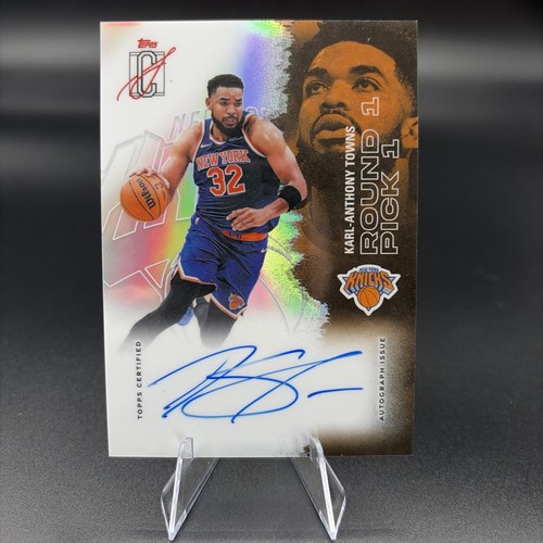 2025-26 Topps Now Knicks Signature Class - Karl-Anthony Towns -   Auto