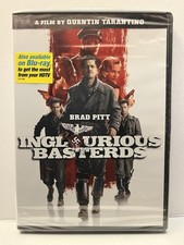 Inglourious Basterds DVD, 2009 Brad Pitt, Christoph Waltz, Eli Roth - NEW