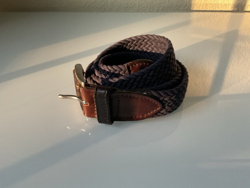 Ashworth Golf Men’s Belt Navy AM9531 Size 36