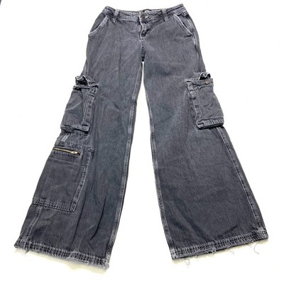 Y2K BDG Urban Outfitters Baggy Cargo Jeans Womens 26x32