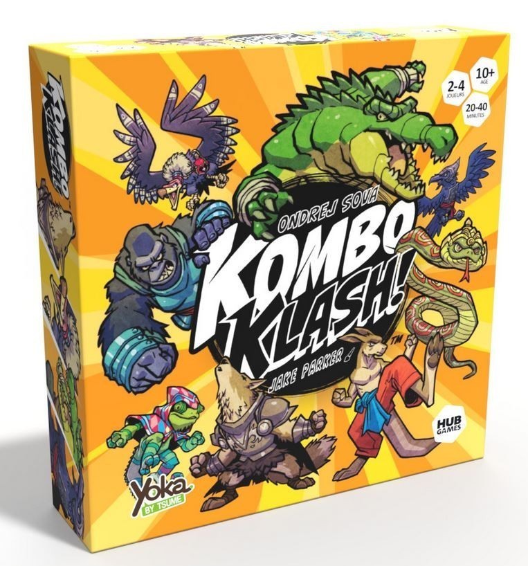 Jeux de société - Kombo Klash en édition standard cartonné pour 2 à 4 joueurs