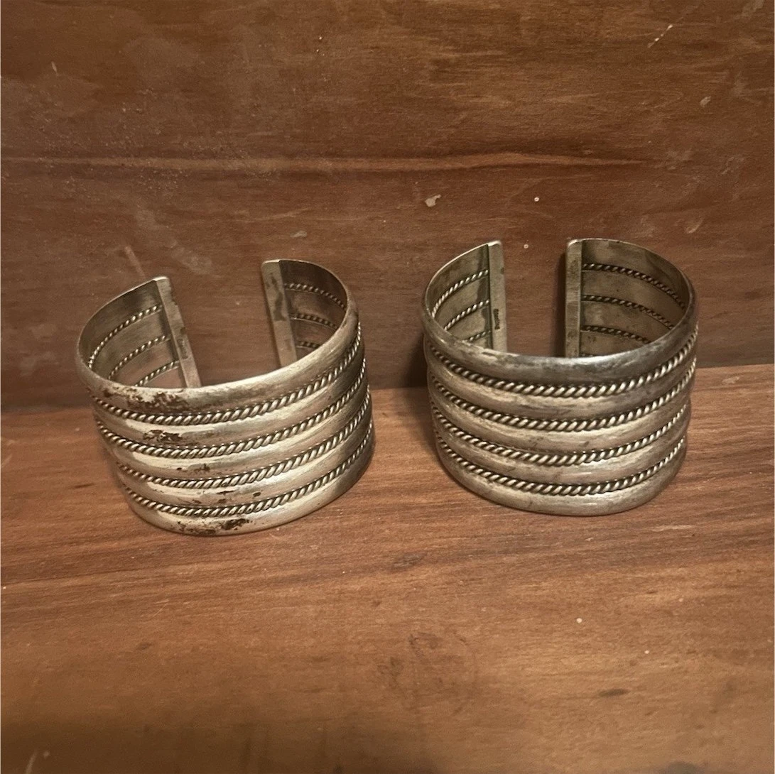 sterling silver twisted cuff bracelet products for sale | eBay