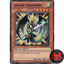 Yugioh Lancer Lindwurm EXVC-DE092 Common NM