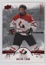 2016 Upper Deck Team Canada Juniors Men's UD Exclusives /175 Mason Shaw #78 7fb