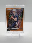 2024 Panini Prizm - Rookies Drake Maye #329 Orange Lazer Prizm (RC)