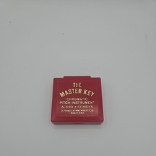 Vintage A-440 The Master Key 13 Keys Chromatic Pitch Instrument W. Kratt USA