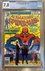 1978 AMAZING SPIDER-MAN #185 CGC 7.0 Peter Parkers Graduation with WHITE DRAGON