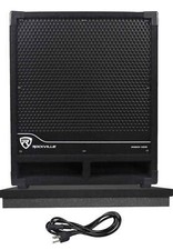 Rockville RBG12S Bass Gig 12" 1400 Watt Active Powered PA Subwoofer DJ/Pro Bundl