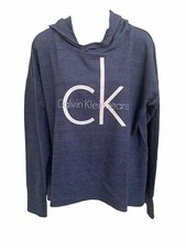 Calvin Klein Jeans Women's Logo Lightweight Relaxed Fit Hoodie Various Colors