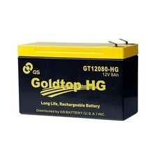 Genuine FiOS OEM Approved Goldtop Replacement Battery GT12080 - HG 12V 8AH