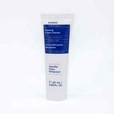 KORRES Greek Yoghurt Foaming Cream Cleanser, TRAVEL SIZE, 0.68 oz - NEW  SEALED