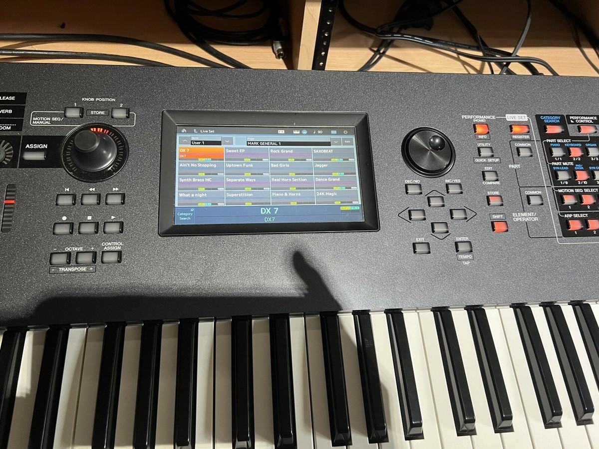 Yamaha Montage 7 76 Key Keyboard Synthesizer 889025100984| eBay