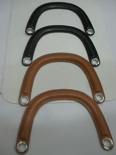 COPPIA MANICI PELLE MODELLO DIOR VARI COLORI PER BORSE FAI DA TE 19X13 cm.  | eBay