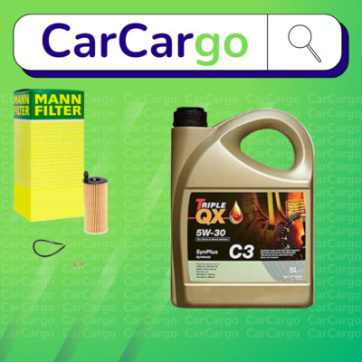 MANN Service Kit BMW 3 Series 318d Diesel 2012-2023 Filter + TQX 5W-30 5L