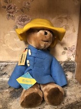 1975 Vintage Paddington Bear Darkest Peru To London England 14" Plush Eden