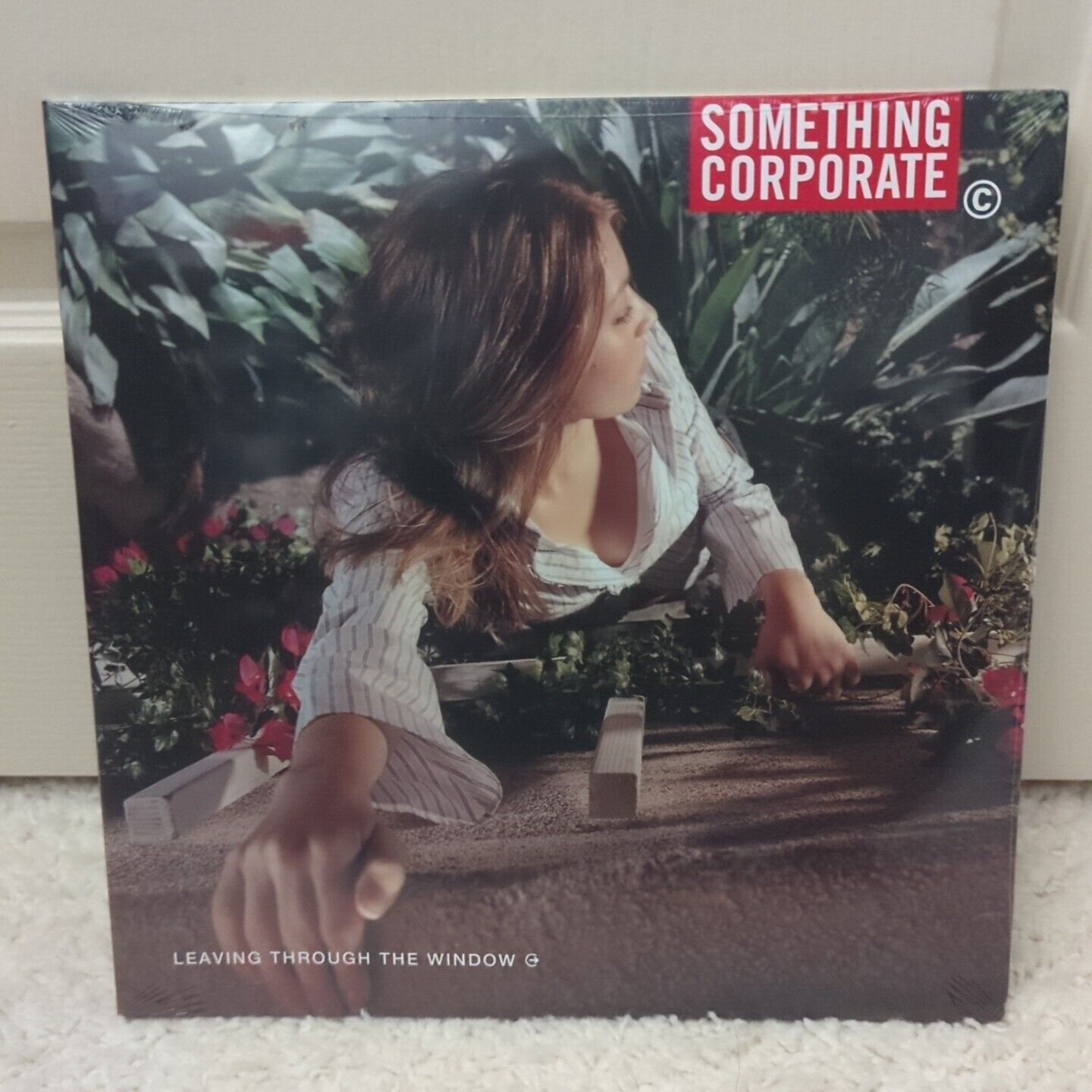 Something Corporate Leaving Through the Window Clear Splatter Vinyl LP