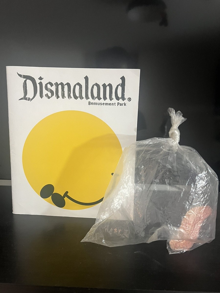 Banksy 2015 Dismaland Programme and Fish Finger In A Bag* OFFICIAL