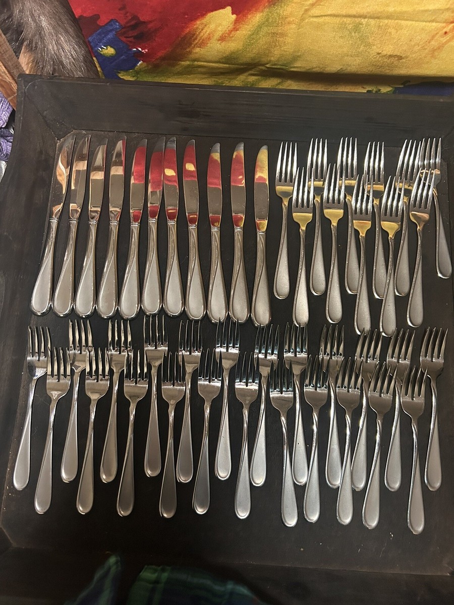 45 Pc Oneida Flight Reliance Stainless Flatware USA ~ Forks  display picture 1