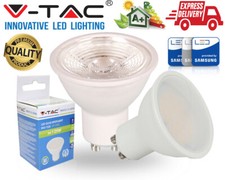 LAMPADINE LED V-Tac GU10 2W a 9W LAMPADA PORTA FARETTO INCASSO ORIENTABILE VTAC