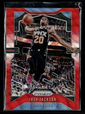 Josh Jackson - 2019-20 Panini Prizm Ruby Wave #90 Memphis Grizzlies