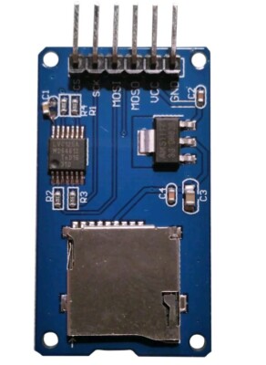(Lot Of 8) SPI Micro SD MicroSD Board Card Reader Module Arduino ESP8266 ESP32