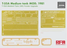 RYEFIELD RM-2056 Upgrade Solution Mudguards Series For T-55A Medium Tank Mod1981