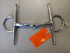 4 1/2" Snaffle Bit Stainless Steel Full 6" Cheek (bx 30)
