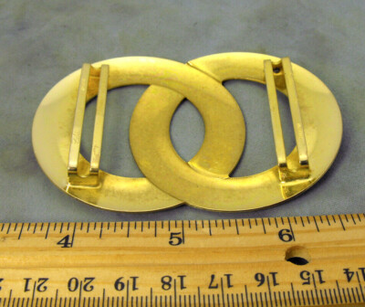 GUTO West Signed German Made Brushed Finish Gold Tone WEST 
