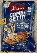 Purina Alpo Cookout Classics Beef Pork& Chiquen Flavor 14 Pound