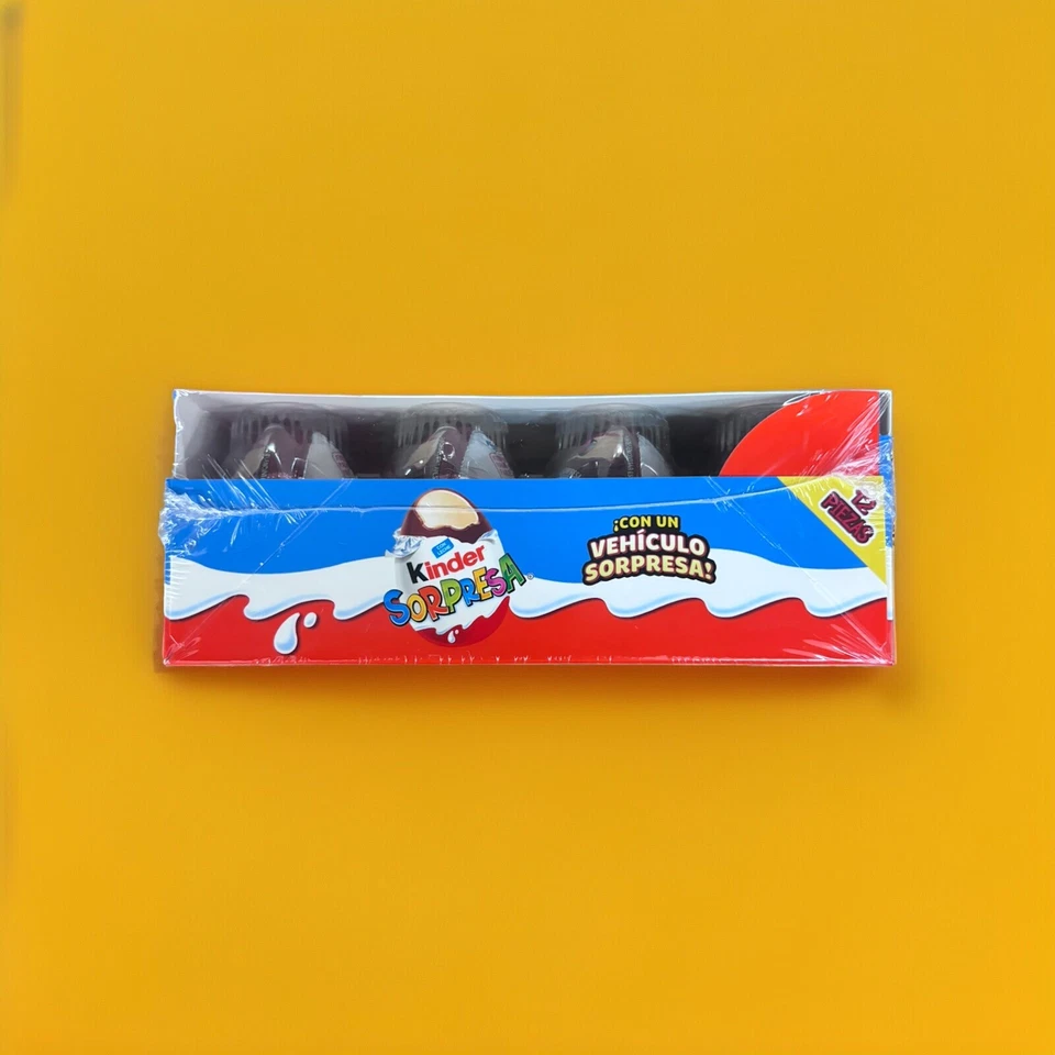 🪅Huevo de Chocolate Sorpresa Infantil, Sorpresa (12ct)(20g Huevo) (240g Total) (JUGUETE NIÑO) Foto 3 de 3