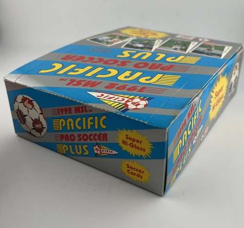 1992 Pacific Plus Pro Soccer Box (36 Packs Factory Sealed Packs) VTG Soccer - Picture 6 of 6