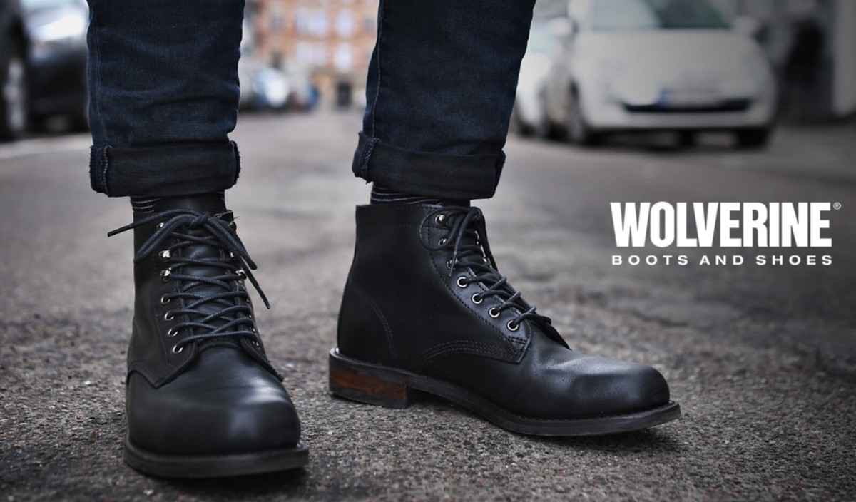 1883 WOLVERINE KILOMETER ll MENS BOOT BLACK | eBay display picture 3