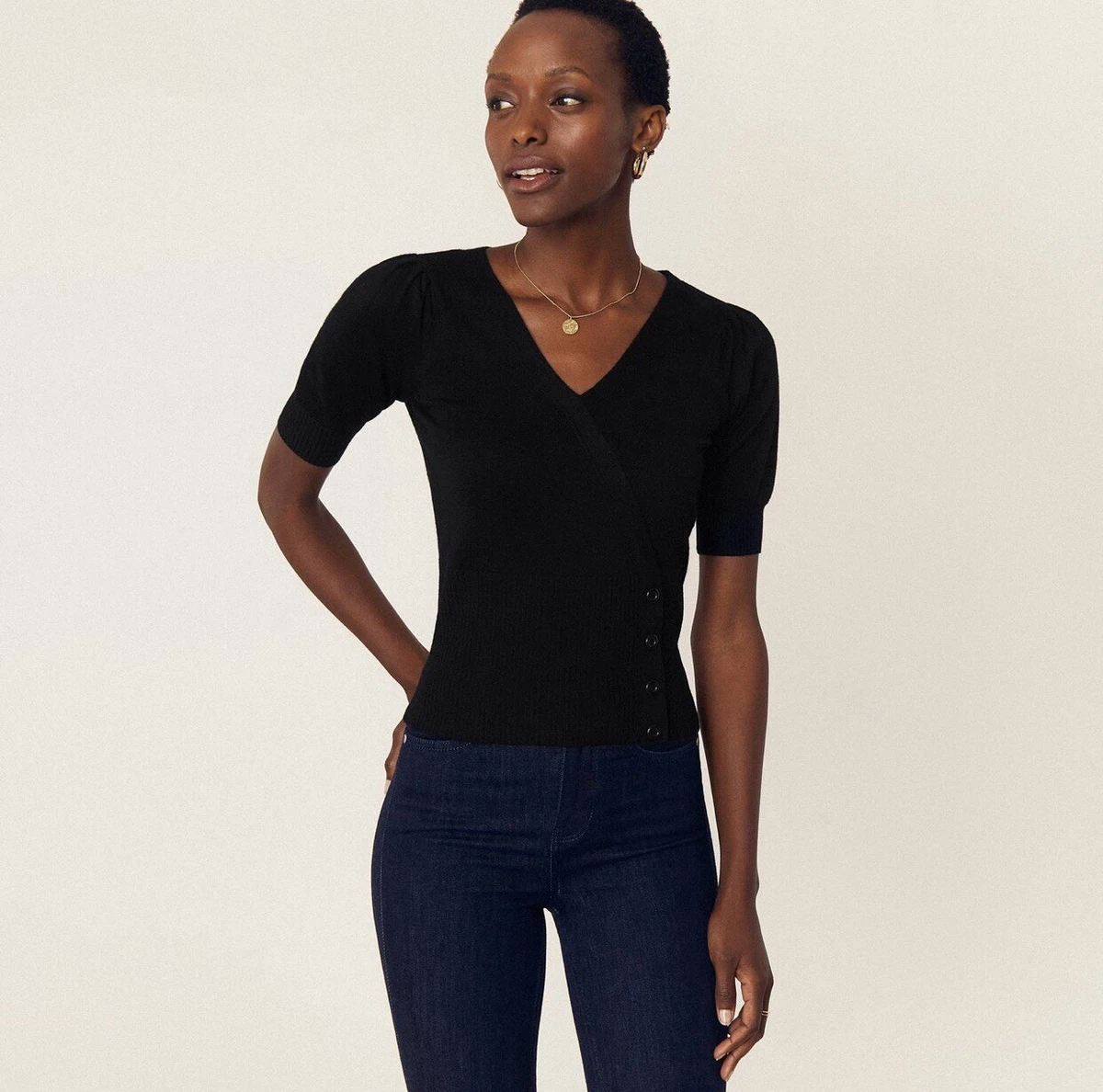 Oasis black jumper clearance