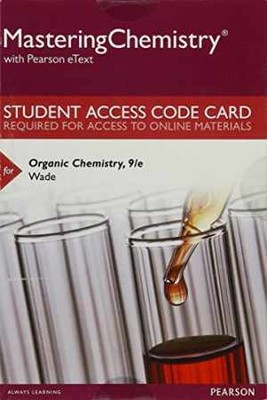 Mastering Chemistry with Pearson - Printed Access Code, by Wade Leroy G. - New a
