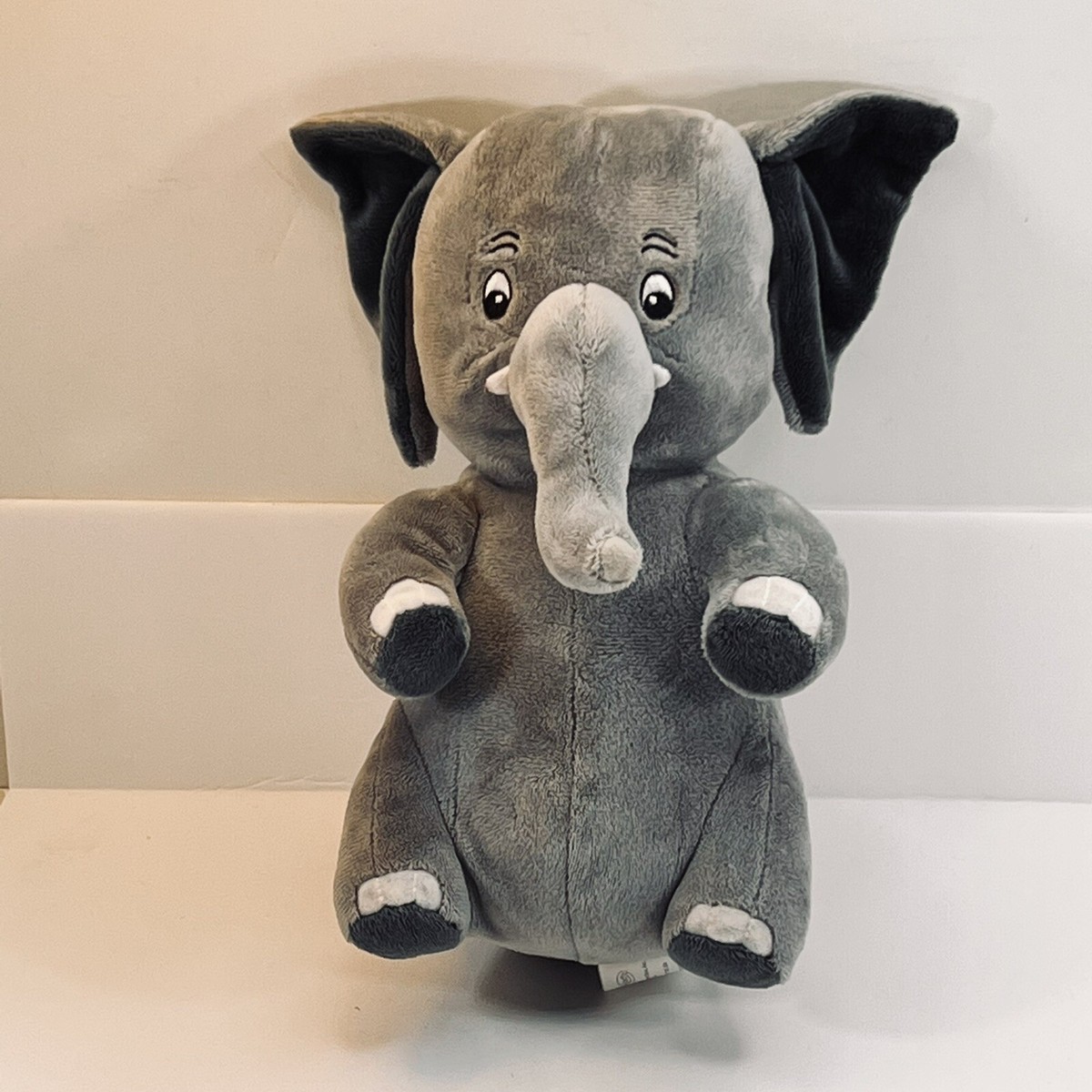 Kohls Cares Saggy Baggy Elephant Gray Plush Soft Toy lovey Stuffed
