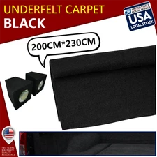 Car/RV Under-felt Carpet Trunk Liner /Interior Upholstery Replacement 90''x80''