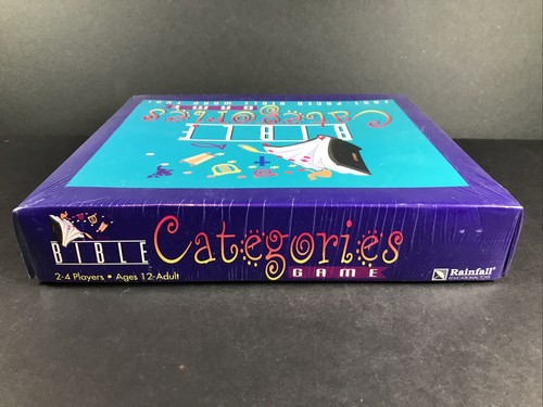 Bible Categories Board Game Word Fun 1996 Fast-paced Bible Word Game NEW Sealed - Picture 4 of 7