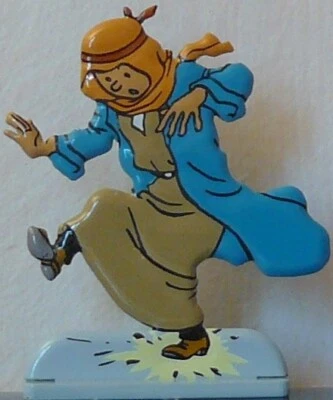 LES ARCHIVES TINTIN - AU PAYS DE L' OR NOIR - FIGURINE NEUVE AVEC BOITE - Photo 1/2