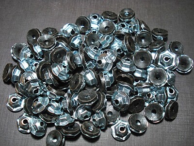 100pcs 10-24 fender door quarter moulding trim clip sealer nuts Dodge Plymouth