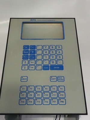 Schleicher  UTE LCD/SPS 2401 C Panel Bedienteil  28311391 '' Streifen in LCD ''