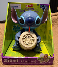Disney Stitch No-Spill Musical Bubble Machine - Brand New In Box.