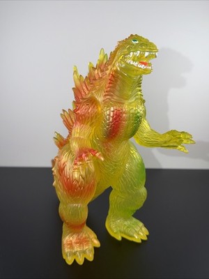 2024 MARUSAN 350 9” GODZILLA 1999 GOLDEN YELLOW CLEAR RED GREEN