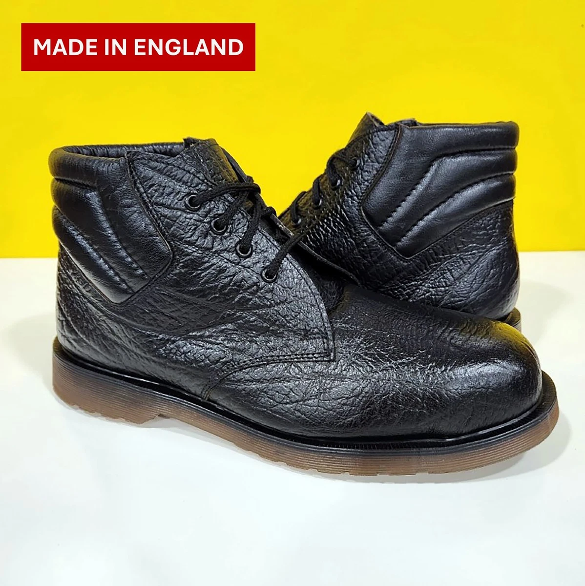 DR.MARTENS Black Leather Chukka Boots ..Men’s Size:7 Made In England ??????? Rakim Utility Chukka Boots in Black | Dr. Martens main image 3