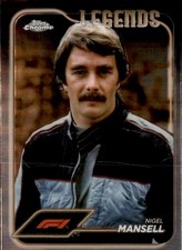 2024 Topps Chrome Formula 1 - F1 LEGENDS Nigel Mansell #189